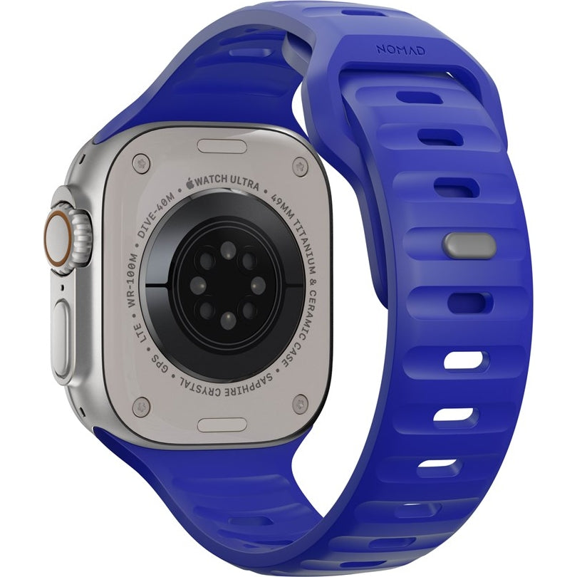 Nomad Sport Strap für Apple Watch 49/46/45/44 mm, Blau