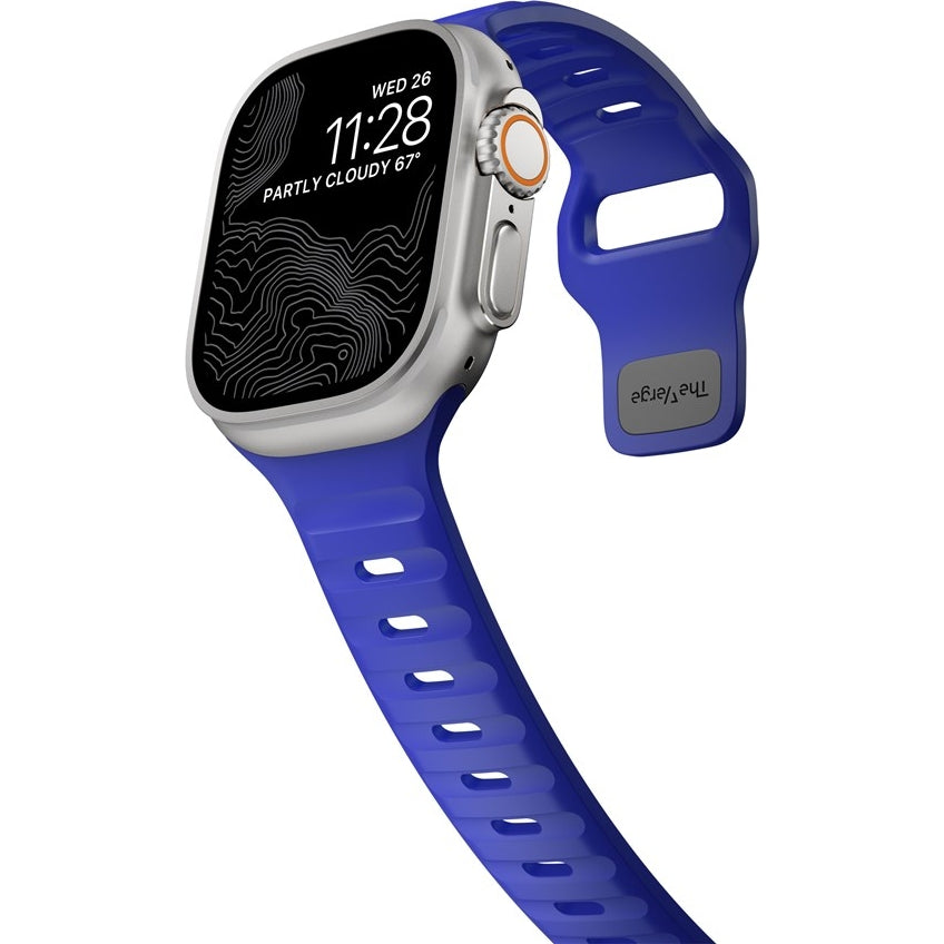Nomad Sport Strap für Apple Watch 49/46/45/44 mm, Blau