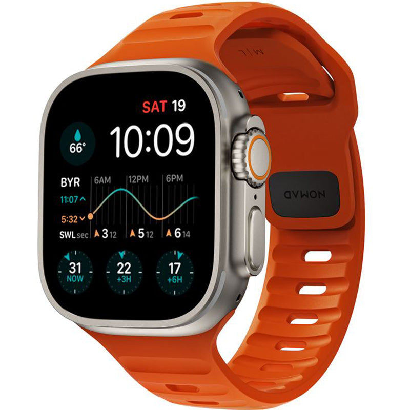 Armband Nomad Sport Strap für Apple Watch 49/46/45/44 mm, Orange