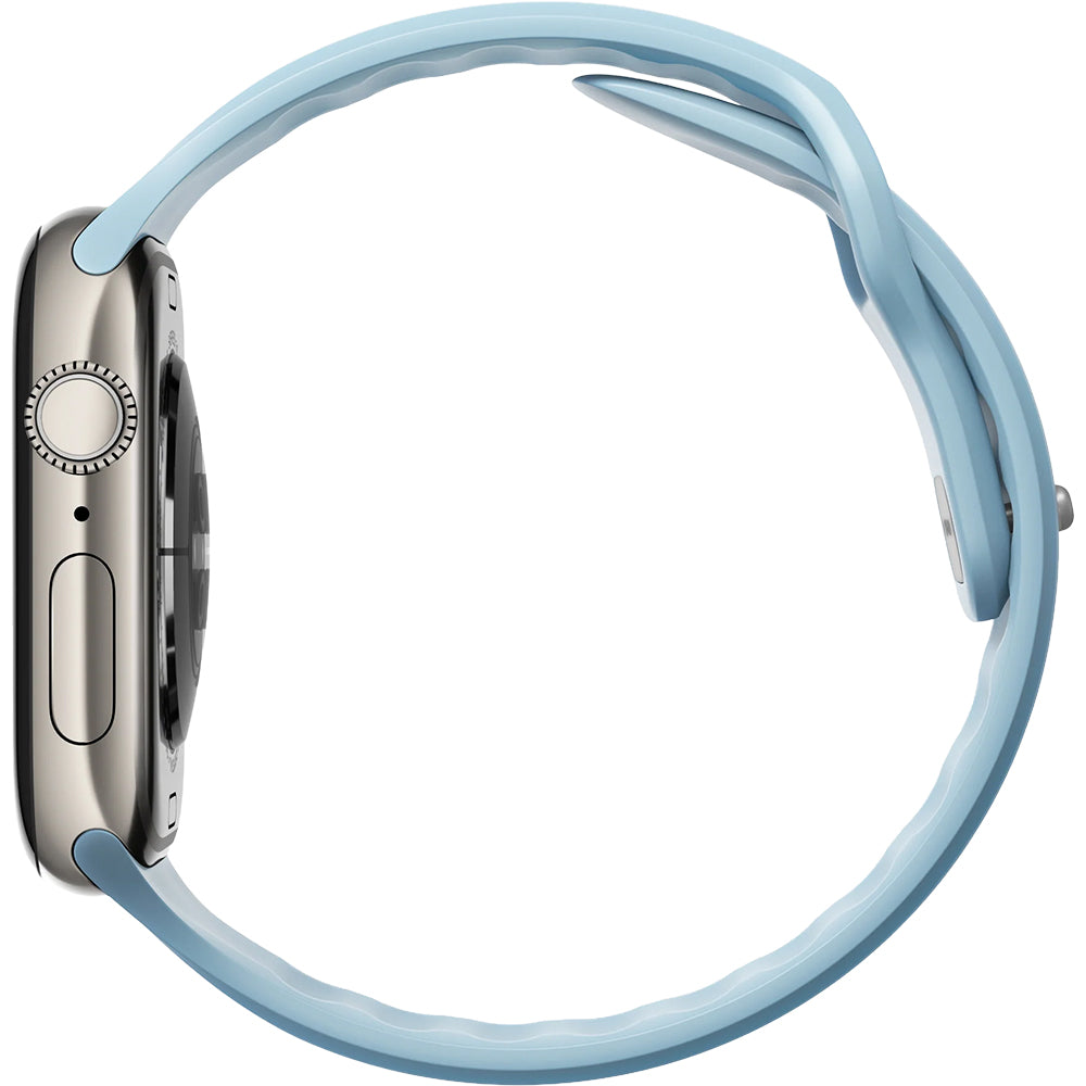 Uhrenarmband für Apple Watch 46 / 45 / 44 mm, Nomad Tempo Band, Blau