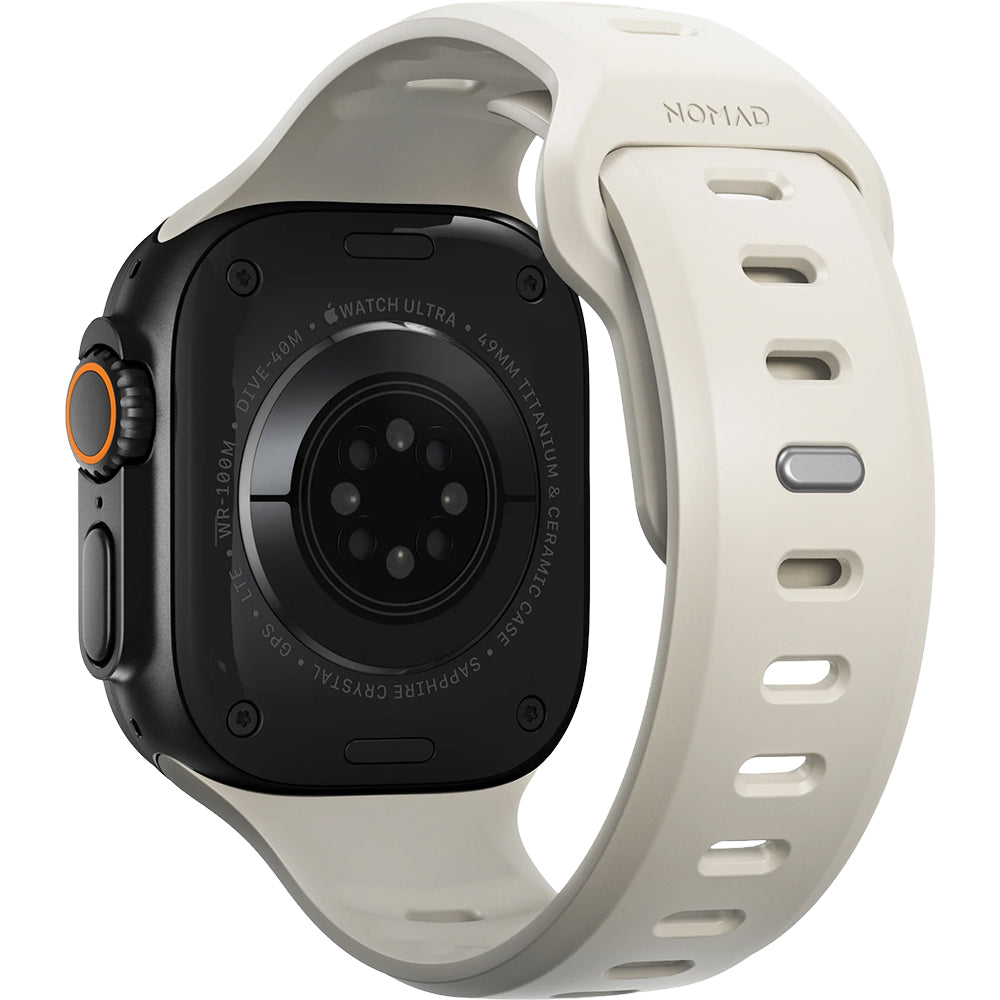 Uhrenarmband für Apple Watch Ultra 3 / 2 / 1 (49mm), Nomad Tempo Band, Beige