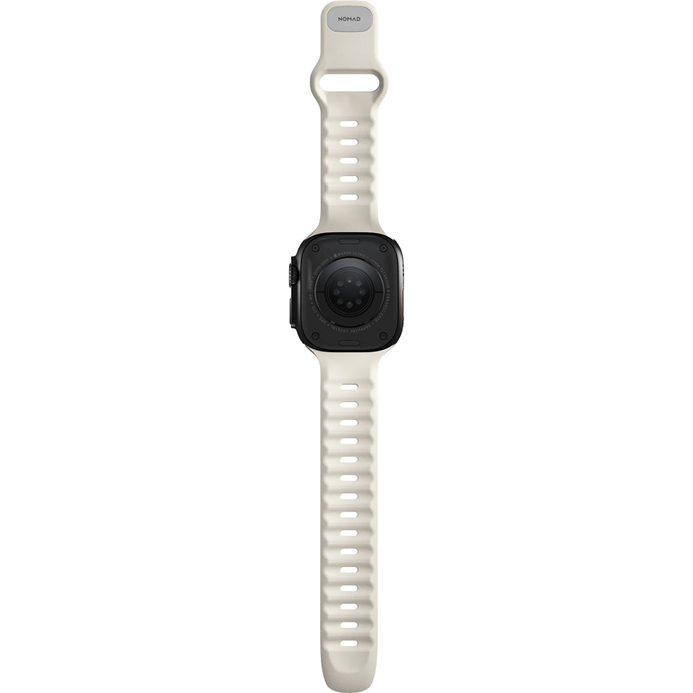 Uhrenarmband für Apple Watch Ultra 3 / 2 / 1 (49mm), Nomad Tempo Band, Beige