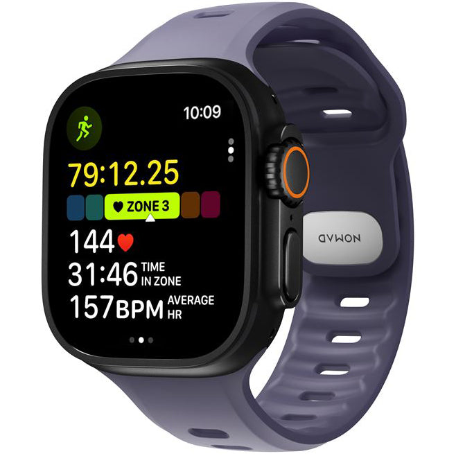 Uhrenarmband für Apple Watch 49/46/45/44 mm, Nomad Tempo Band, Violett