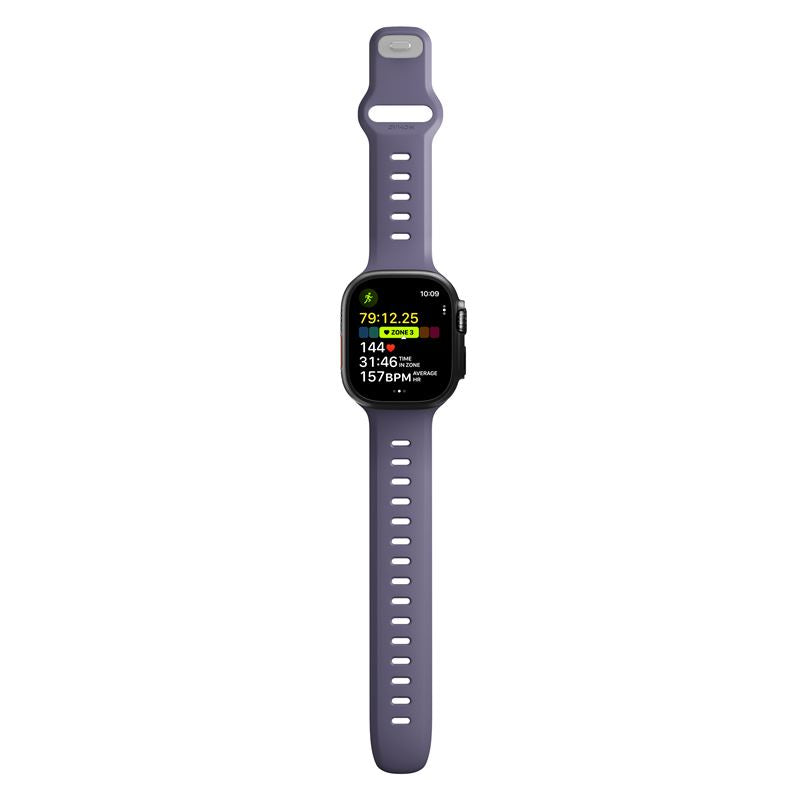 Uhrenarmband für Apple Watch 49/46/45/44 mm, Nomad Tempo Band, Violett