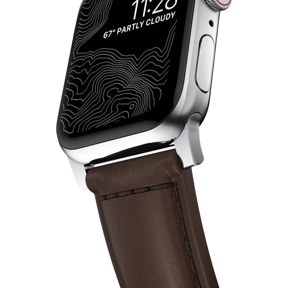 Gürtel Nomad Traditional Band für Apple Watch 49/46/45/44 mm, Braun