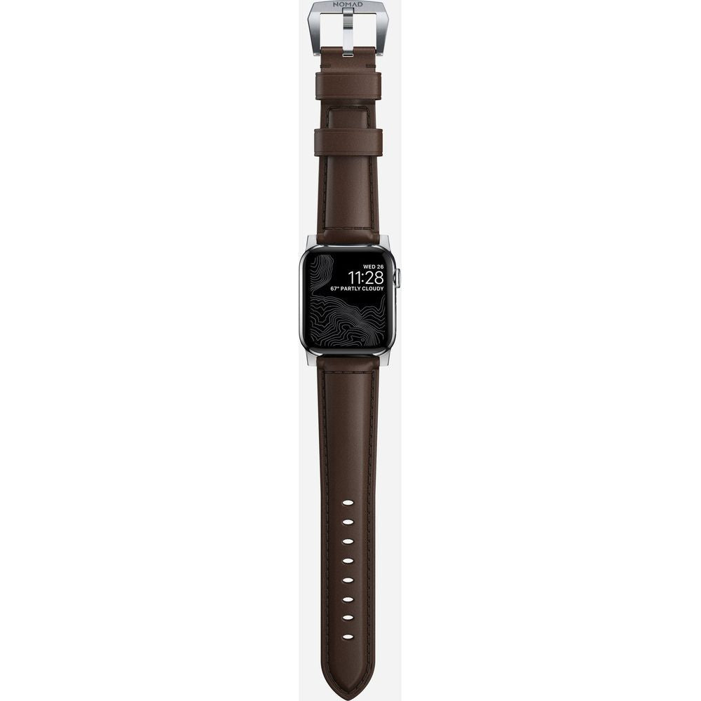 Gürtel Nomad Traditional Band für Apple Watch 49/46/45/44 mm, Braun