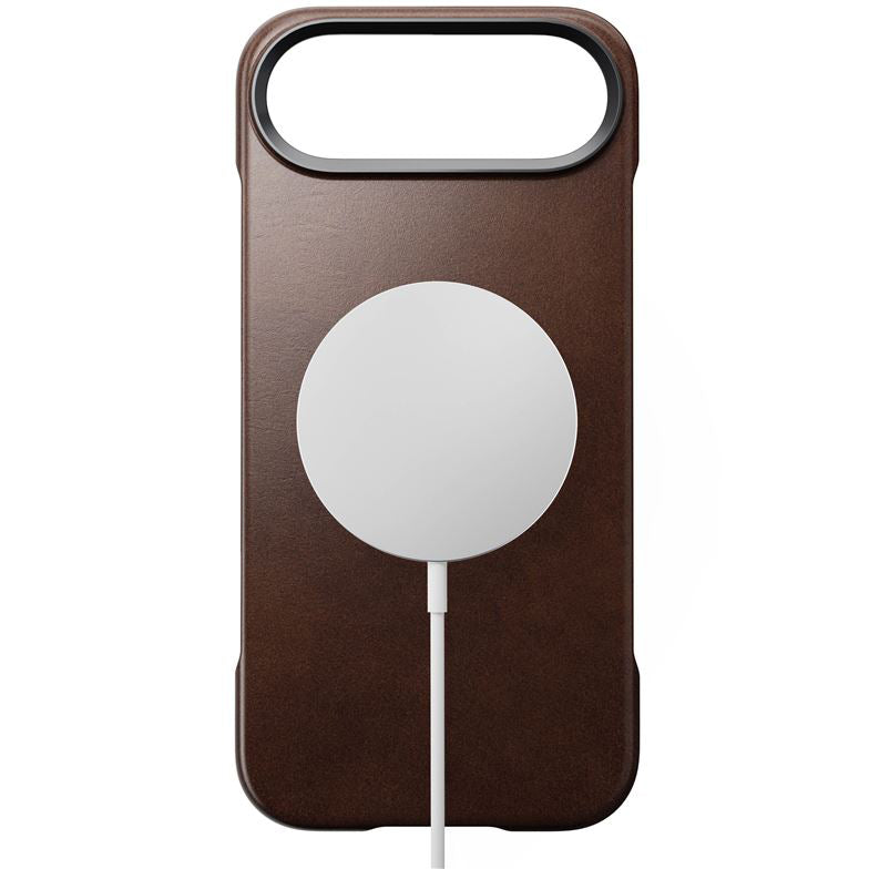 Leder Handyhülle für iPhone Air mit MagSafe, Traditional Leather Case Horween Series, Braun