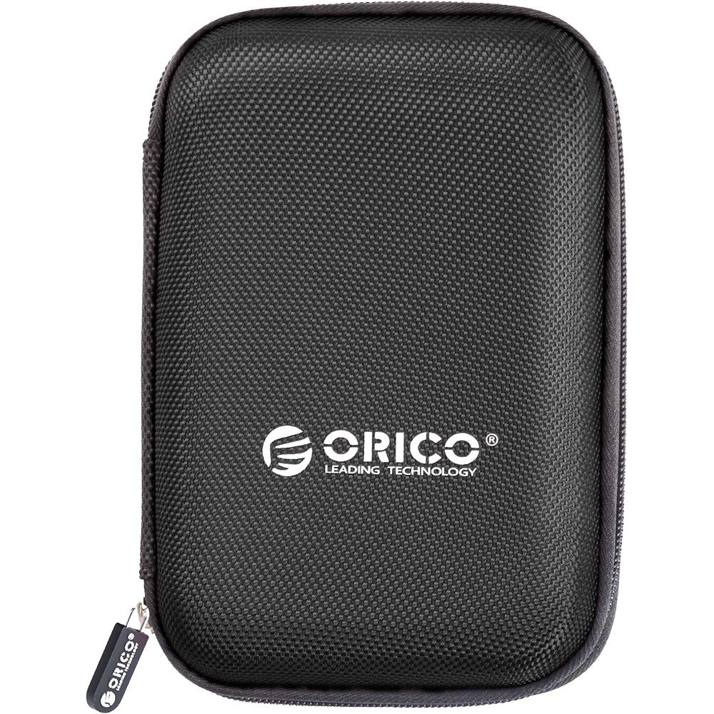 Schutzhülle für externe Festplatte 2,5" und Zubehör, Orico Portable Storage Bag, Schwarz