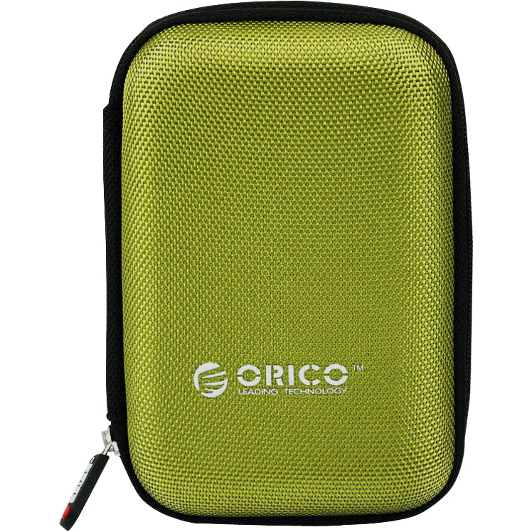 Schutzhülle für externe Festplatte 2,5" und Zubehör, Orico Portable Storage Bag, Grün