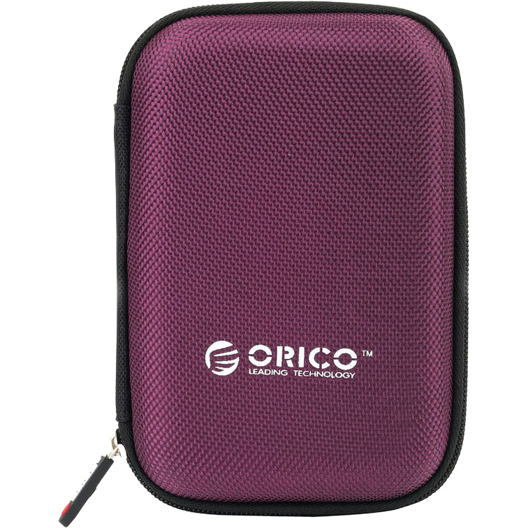Schutzhülle für externe Festplatte 2,5" und Zubehör, Orico Portable Storage Bag, Violett