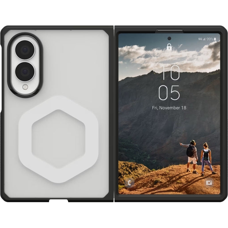 Handyhülle für Galaxy Z Fold8, UAG Mouve, Transparent mit schwarzen Rahmen (11/12)