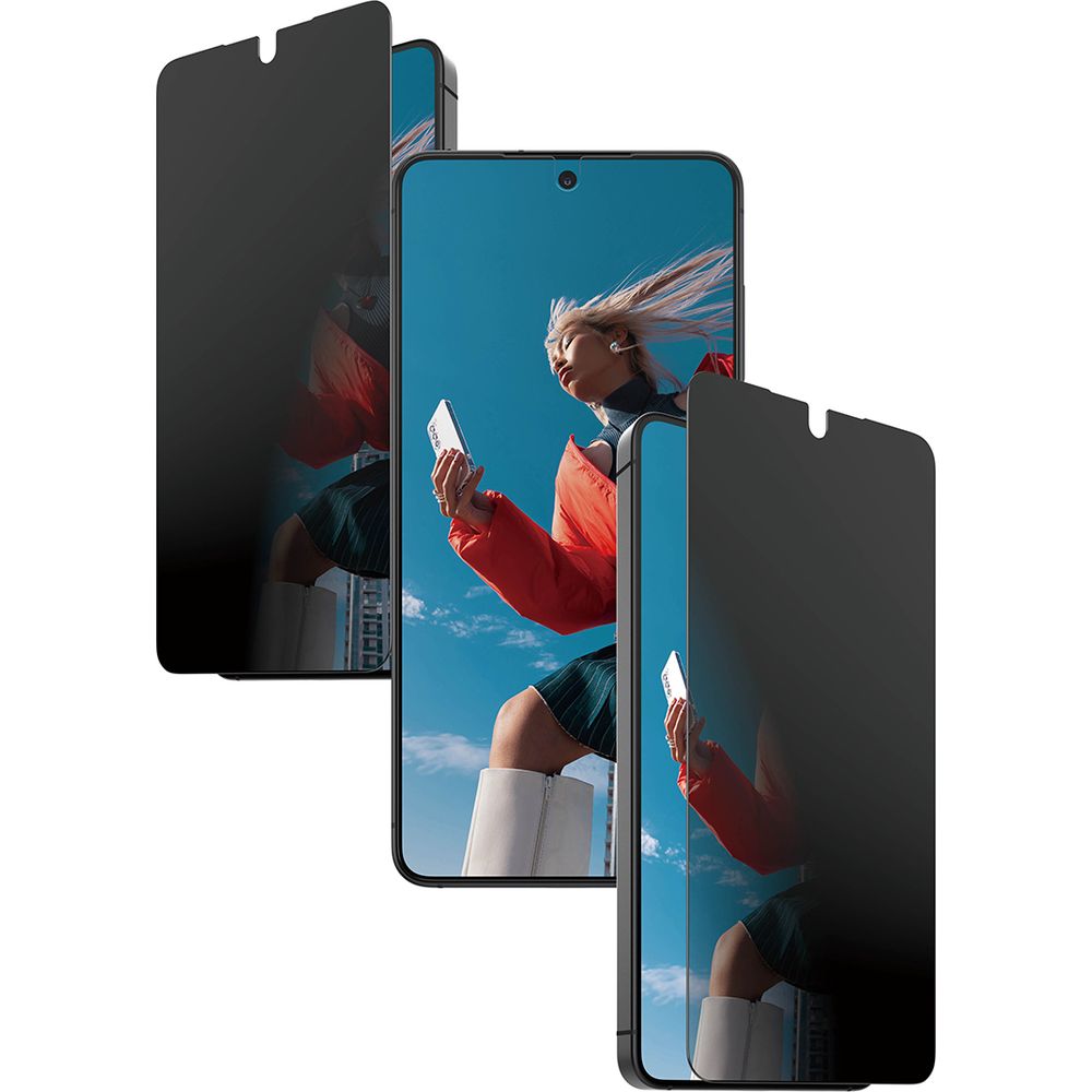 Sichtschutzglas mit Applikator für Galaxy S26, PanzerGlass 2-Way Privacy Ultra-Wide Fit EasyAligner