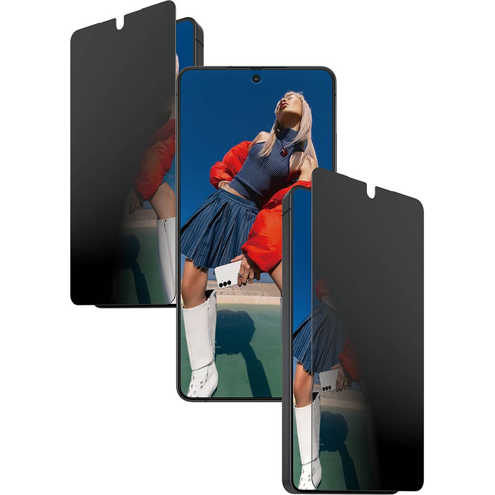 Sichtschutzglas mit Applikator für Galaxy S26 Ultra, PanzerGlass 2-Way Privacy Ultra-Wide Fit EasyAligner
