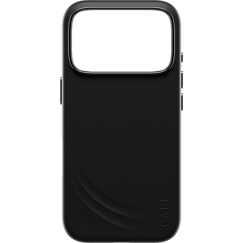 Handyhülle für iPhone 17 Pro, CARE by PanzerGlass Fashion Case Flow, Schwarz
