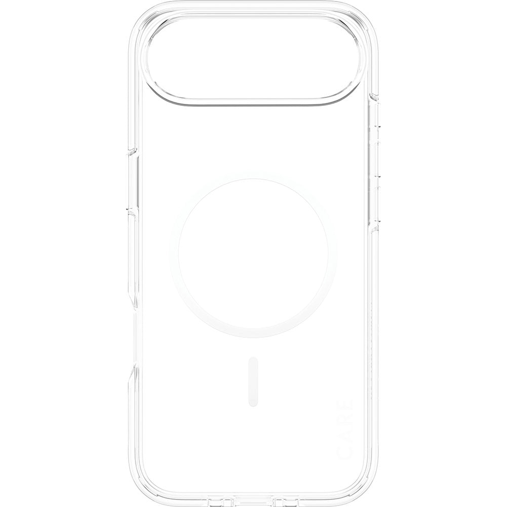 Handyhülle für iPhone Air, CARE by PanzerGlass Flagship Urban Explorer mit MagSafe, Transparent und Weiß