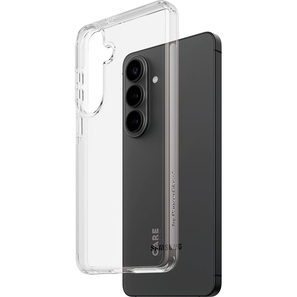 Handyhülle für Galaxy S26 Plus, CARE by PanzerGlass Urban Explorer Case, Transparent