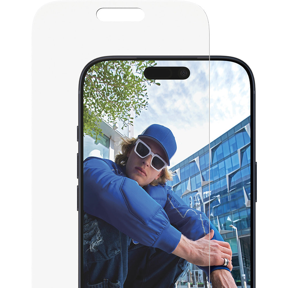Gehärtetes Glas mit Applikator für iPhone 17 Pro Max, PanzerGlass Classic Fit EasyAligner