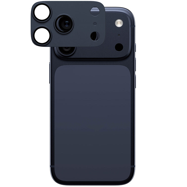 Gehärtetes Glas für die Kamera PanzerGlass Fender Camera Protector für iPhone 17 Pro, Dunkelblau
