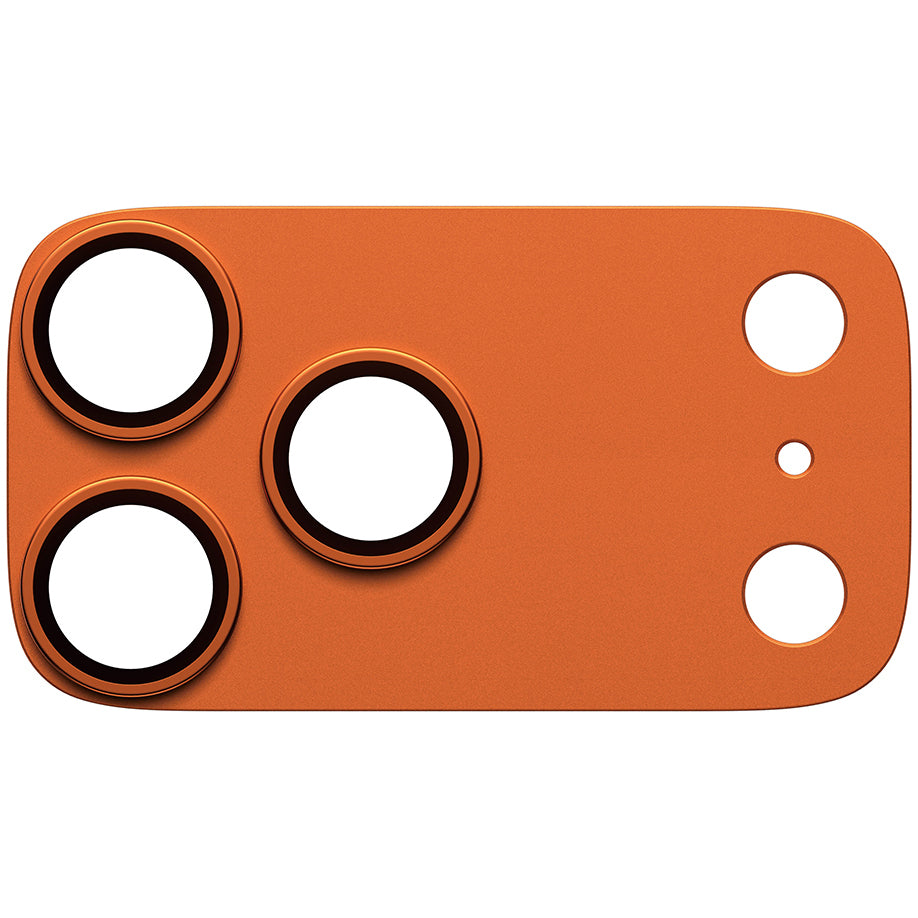 Gehärtetes Glas für die Kamera PanzerGlass Fender Camera Protector für iPhone 17 Pro Max, Orange