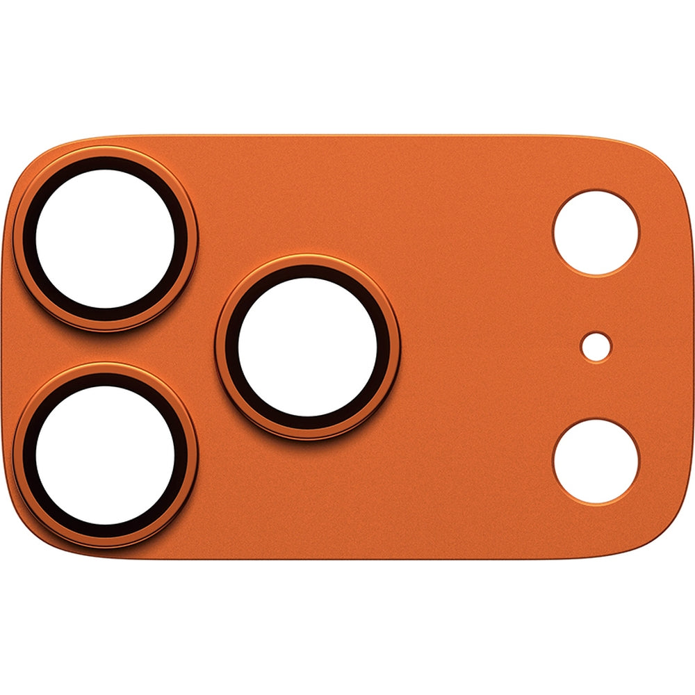 Gehärtetes Glas für die Kamera PanzerGlass Fender Camera Protector für iPhone 17 Pro, Orange