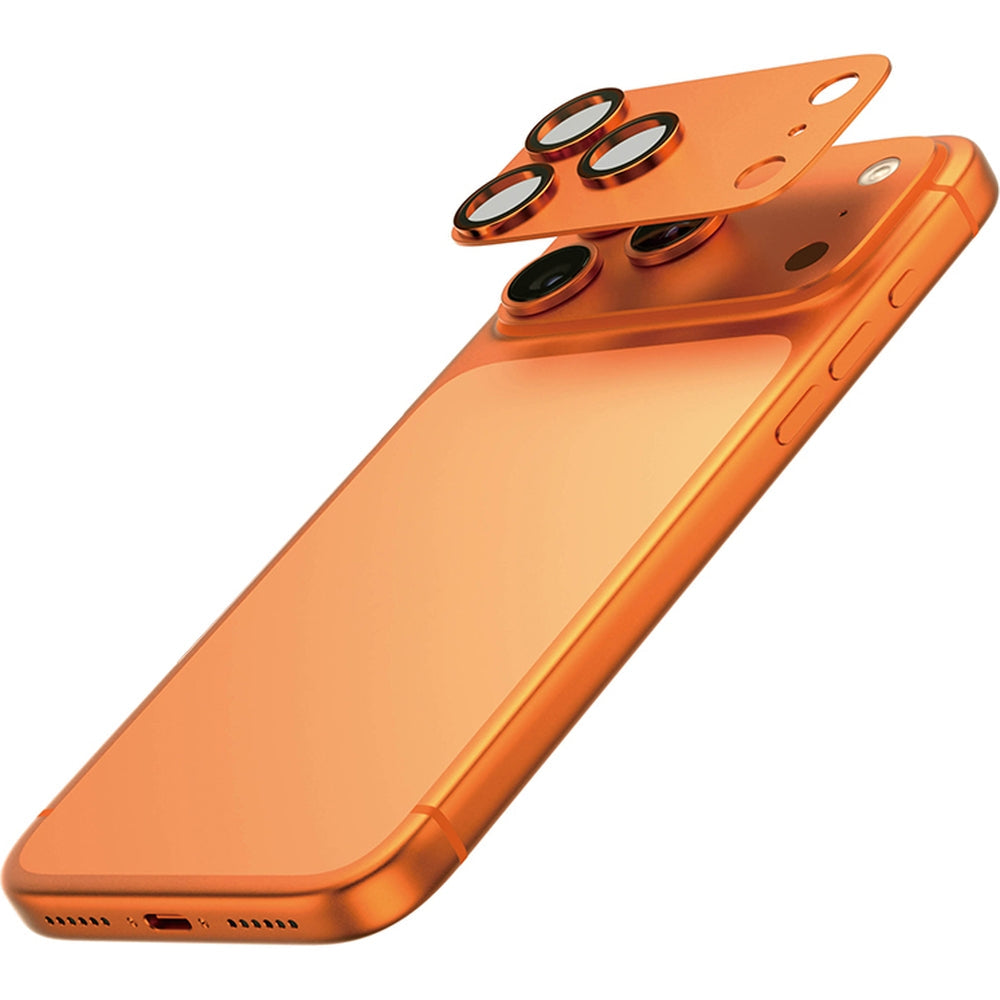 Gehärtetes Glas für die Kamera PanzerGlass Fender Camera Protector für iPhone 17 Pro, Orange