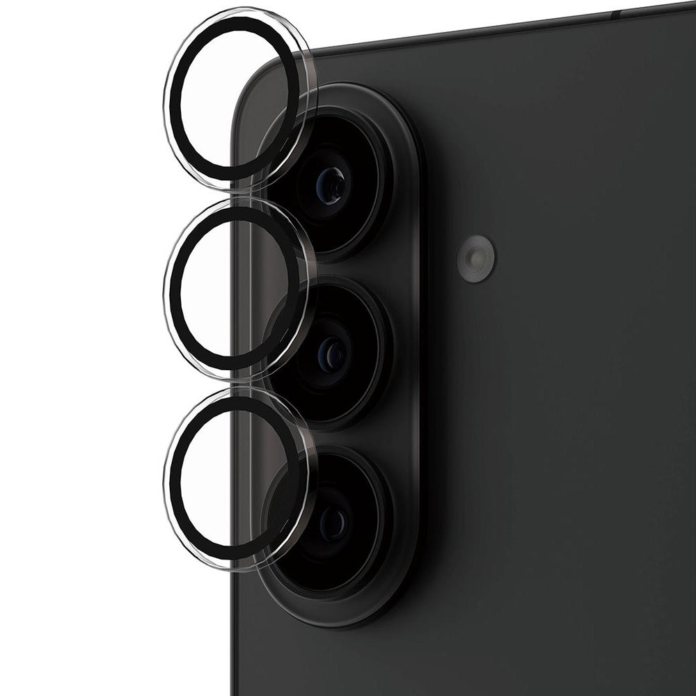 Gehärtetes Glas mit Applikator für Galaxy S26 Plus / S26, PanzerGlass Hoops Camera, Transparent
