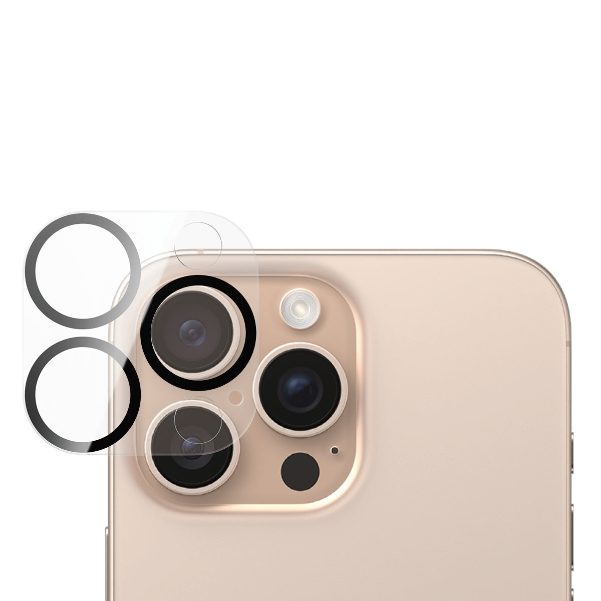 Gehärtetes Glas für die Kamera für iPhone 16 Pro Max / 16 Pro, PanzerGlass Picture Perfect