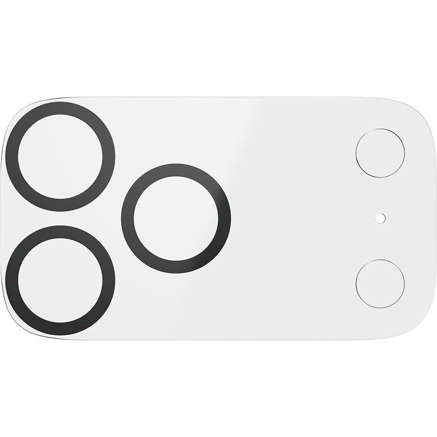 Gehärtetes Glas für iPhone 17 Pro Max, PanzerGlass PicturePerfect Camera Lens Protector, Transparent-Schwarz