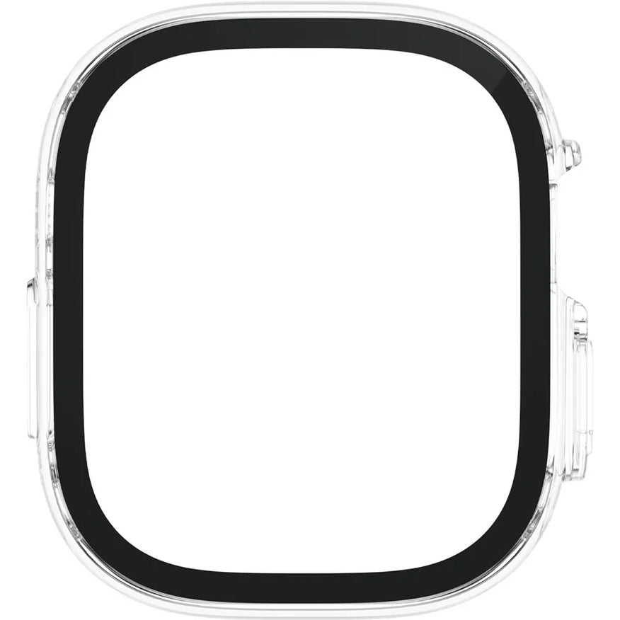 Schutzhülle für Apple Watch Ultra 4/3/2/1 49 mm, PanzerGlass Snappie Full Body Slim, Transparent-schwarz