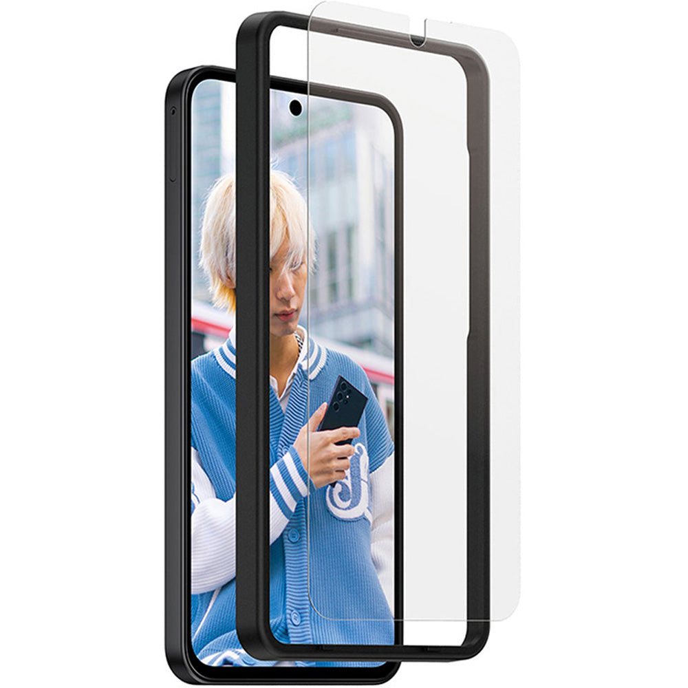Gehärtetes Glas mit Applikator für Galaxy A27 5G, PanzerGlass Ultra-Wide Fit, Transparent (5/6)