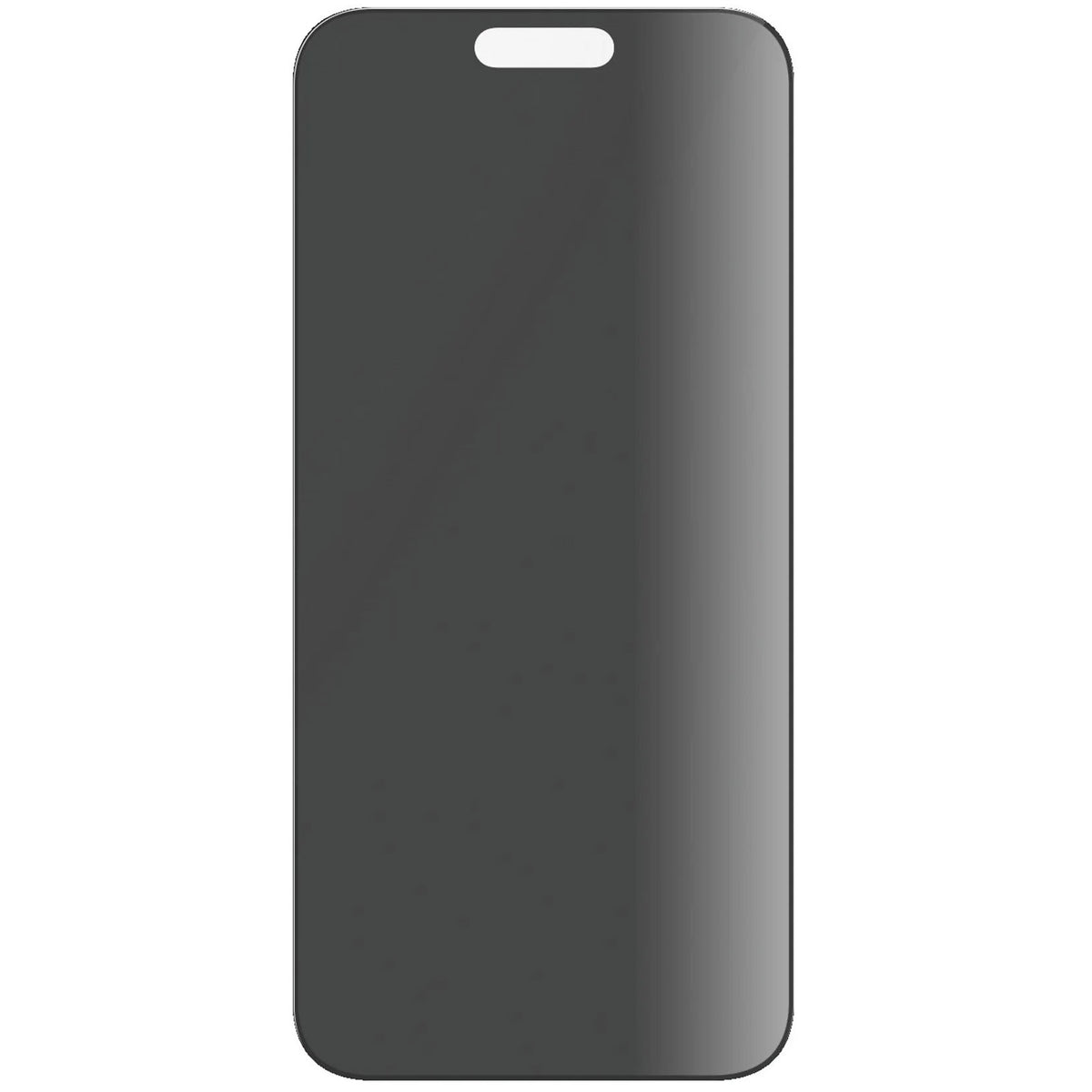 Gehärtetes Glas für das gesamte Display PanzerGlass Ultra-Wide Fit Privacy + EasyAligner für iPhone 15 Pro Max, Getönte mit schwarzer Rahmen