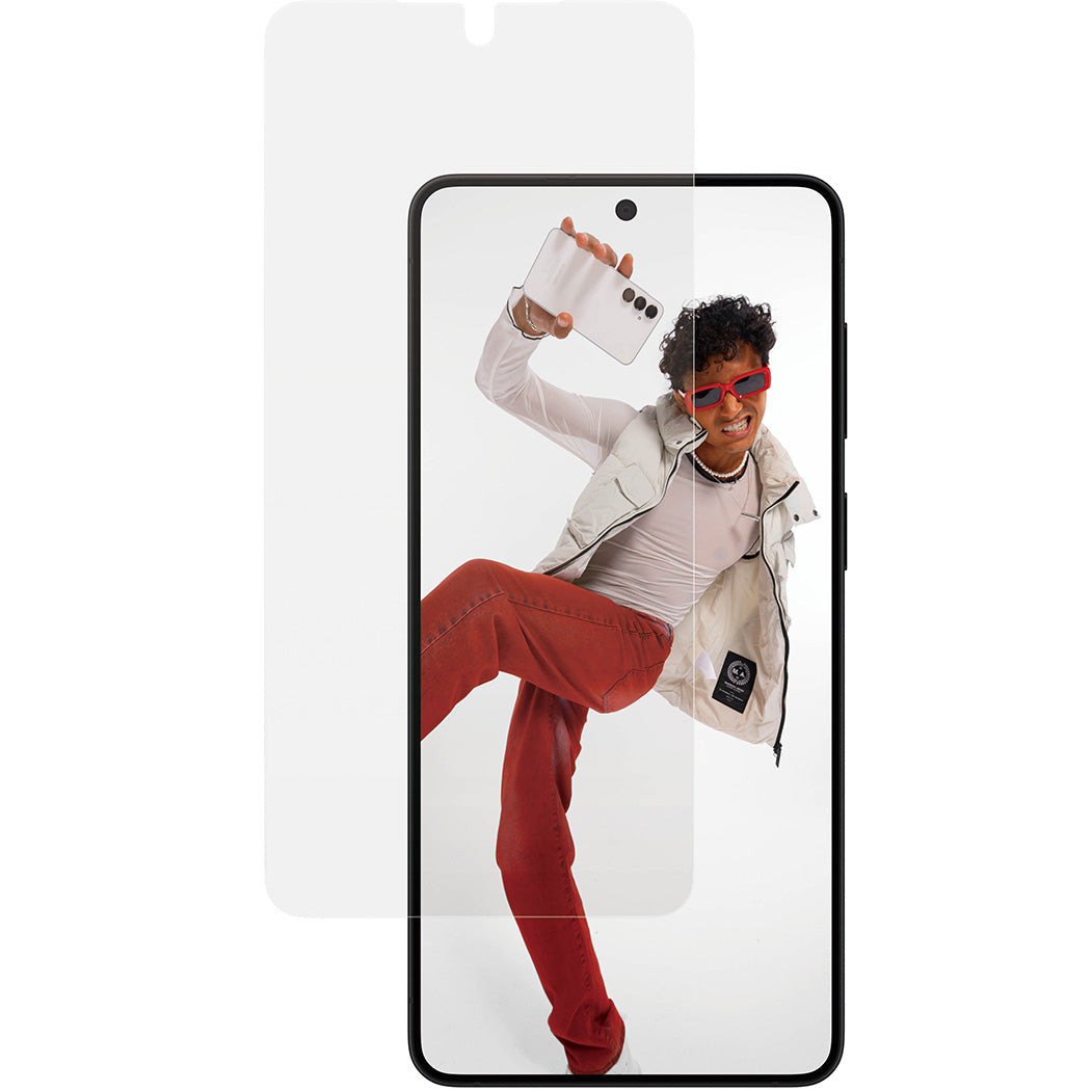 Gehärtetes Glas mit Applikator für Galaxy S26 Plus, PanzerGlass Ultra-Wide Fit, Transparent