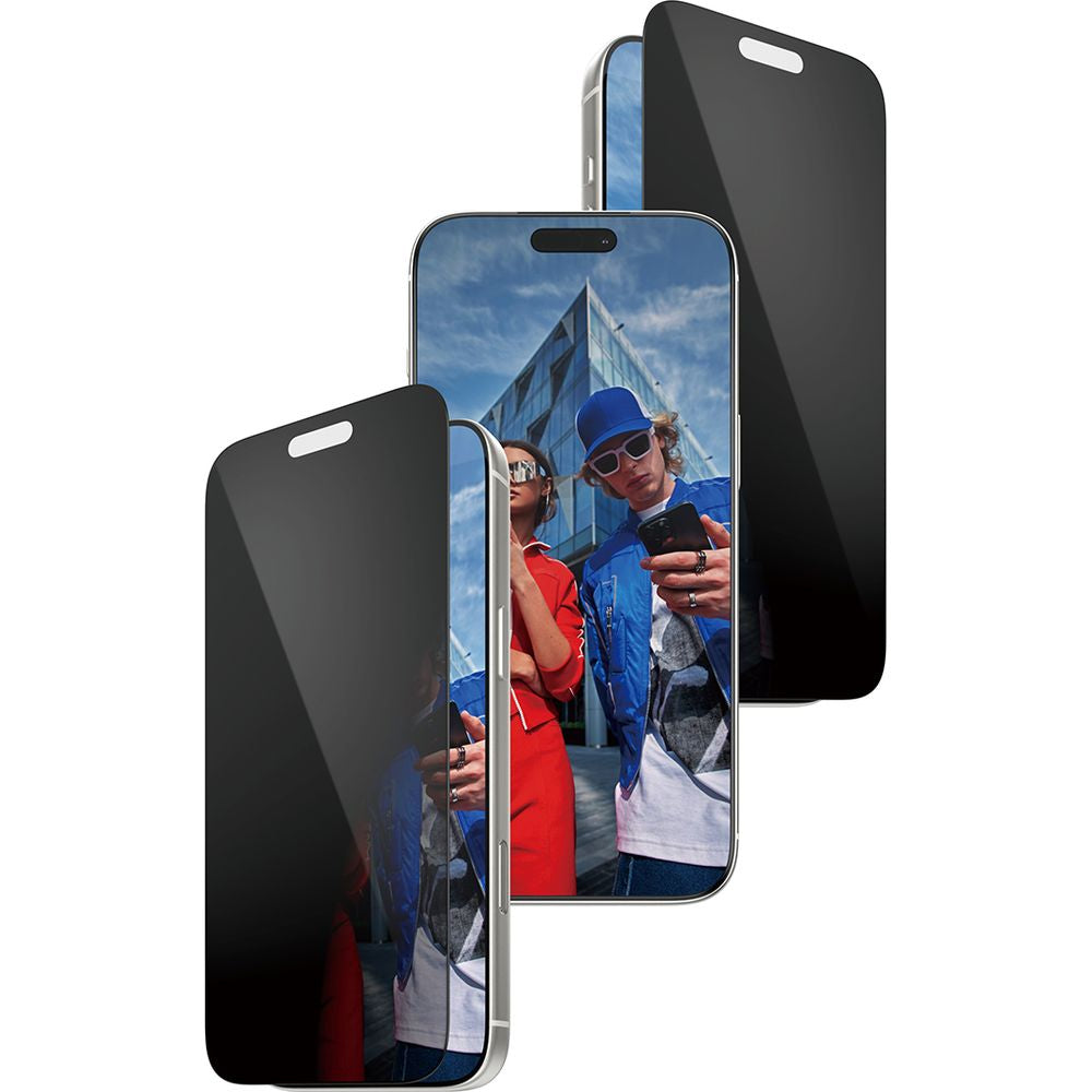 Sichtschutzglas mit Applikator für iPhone 17 Pro Max, PanzerGlass 2-way Privacy Ultra-Wide Fit Fastfit