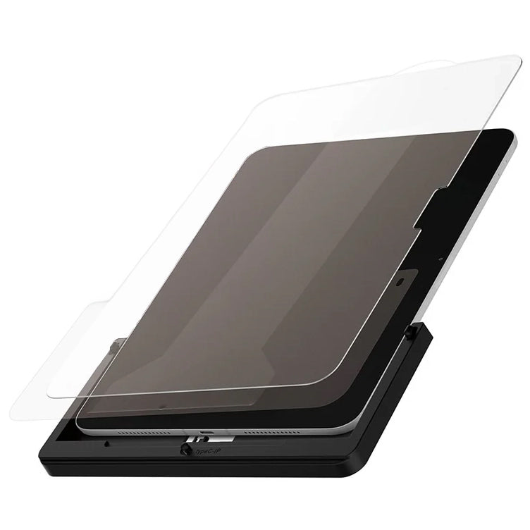 Gehärtetes Glas mit Applikator für iPad Pro 11 (M5 / M4) 2025 / 2024, PanzerGlass Clear Ultra-Wide Fit FastFit