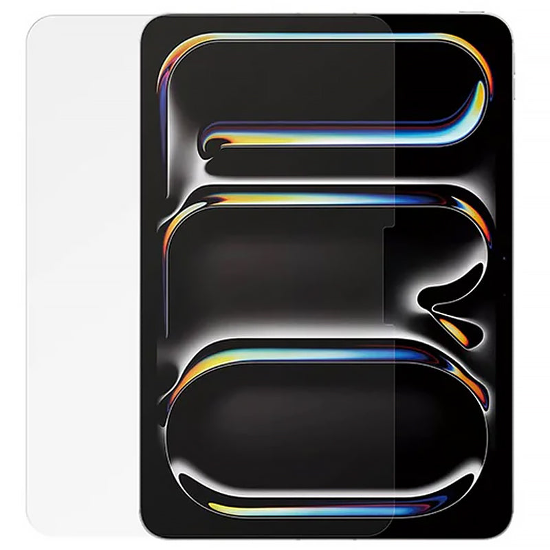 Gehärtetes Glas mit Applikator für iPad Pro 11 (M5 / M4) 2025 / 2024, PanzerGlass Clear Ultra-Wide Fit FastFit