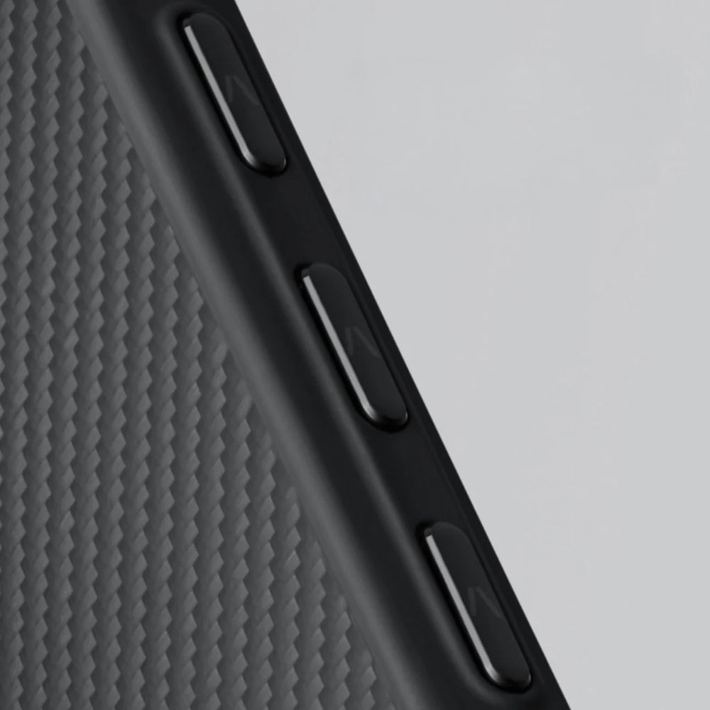 Aramid Handyhülle für Galaxy S26 Ultra, PITAKA Cairn Case mit MagSafe, Grau-schwarz