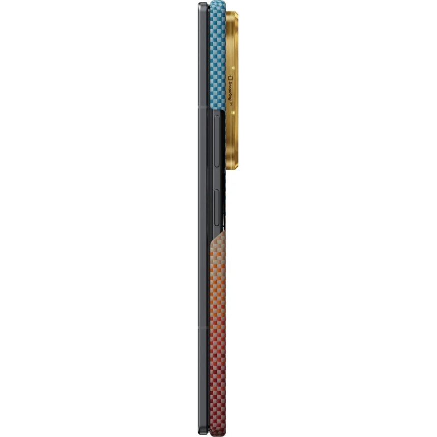 Aramid Handyhülle für Galaxy Z Fold8 Ultra, PITAKA Edge Case mit MagSafe, Orange