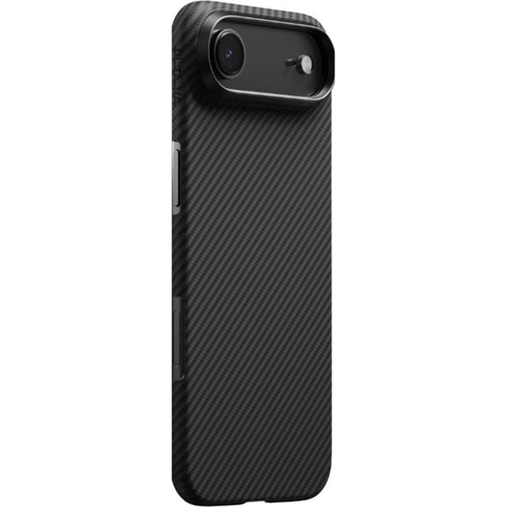Aramid Handyhülle für iPhone Air, PITAKA Ultra-Slim Case mit MagSafe, Schwarz mit Kevlar