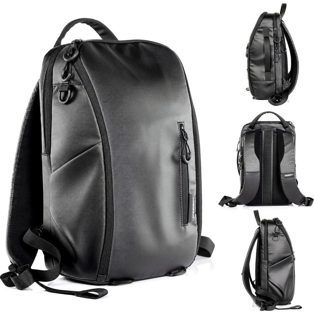 Reiserucksack mit Laptopfach fĂĽr 15" Laptop, 24L, 3mk HARDY, Schwarz