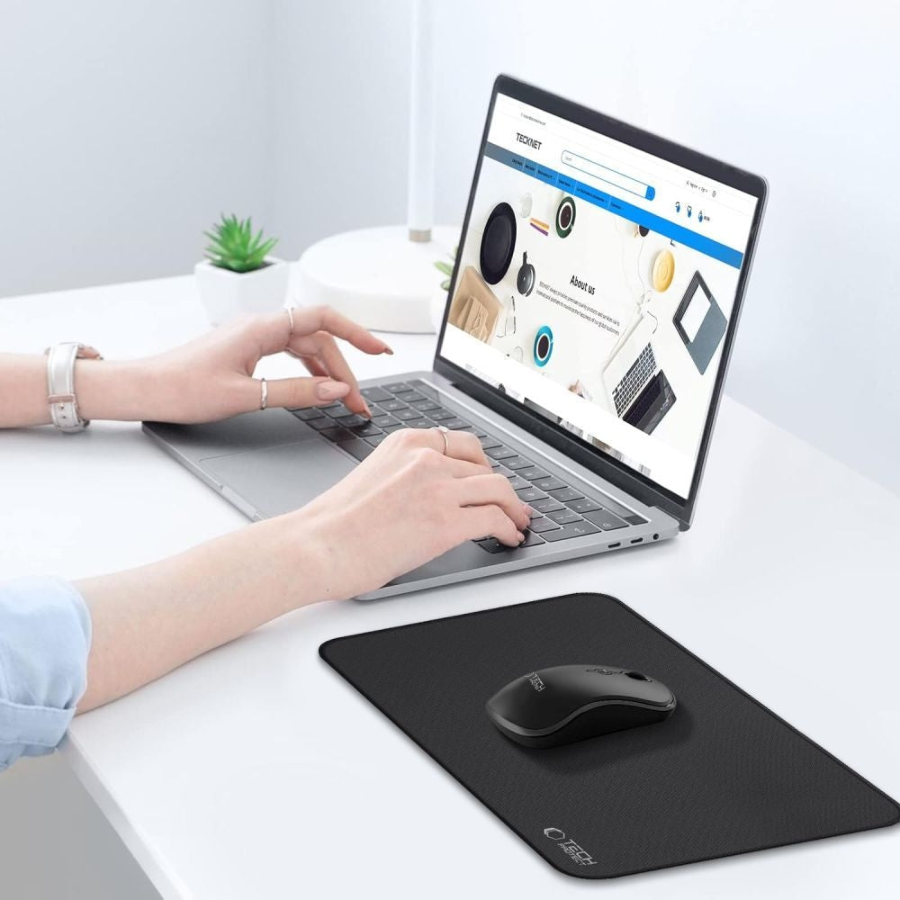 Gaming-Schreibtisch-Mauspad, Tech-Protect A100 Mouse Pad, Schwarz