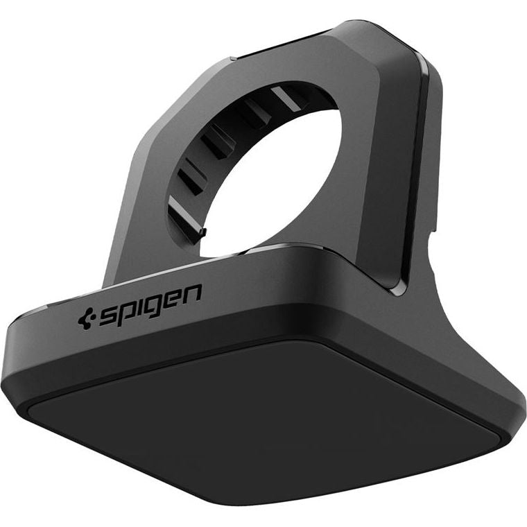 Dockingstation für Apple Watch Ladegerät, Spigen Rugged Armor Stand, Schwarz