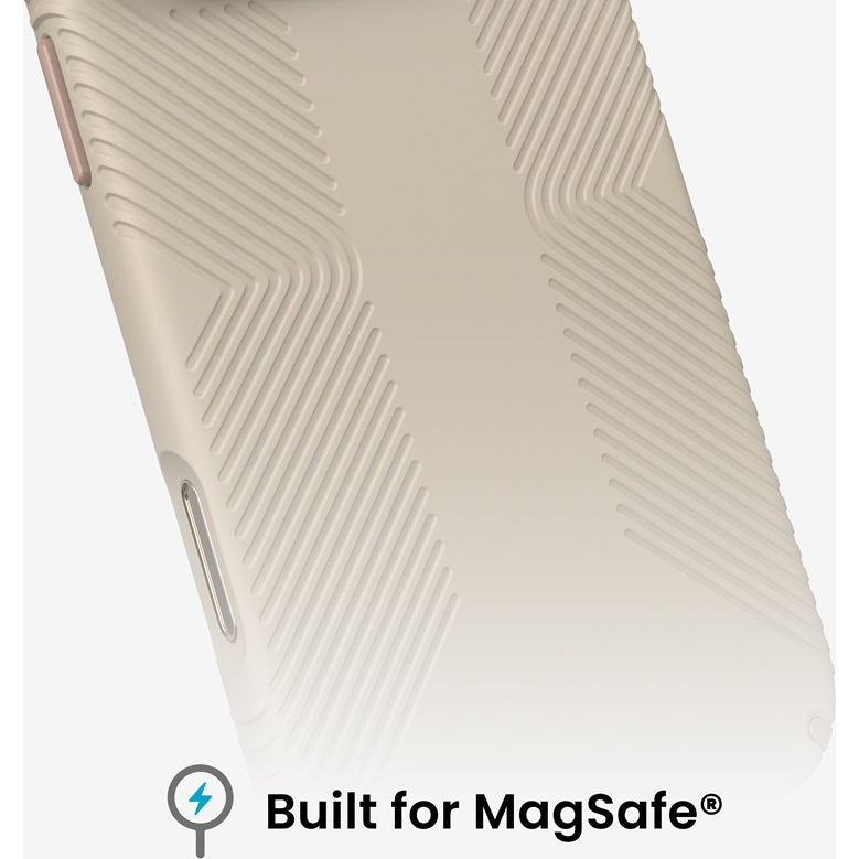 Handyhülle für iPhone 18 Pro, Speck Presidio2 Grip mit MagSafe, Beige (5/9)
