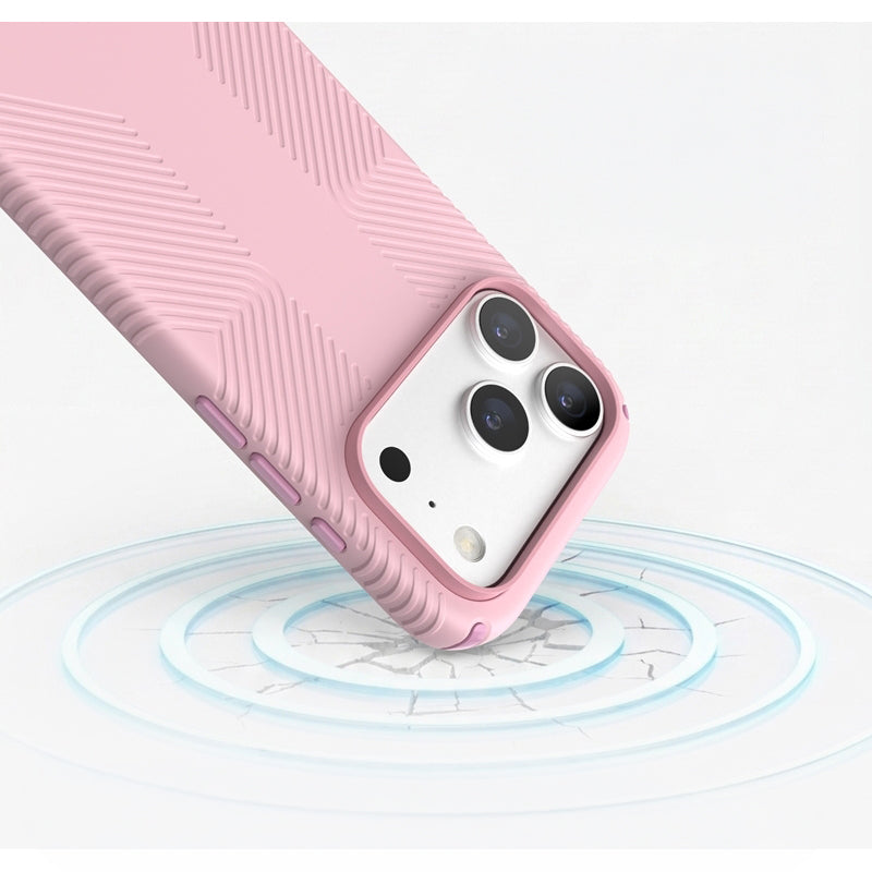 Handyhülle für iPhone 18 Pro, Speck Presidio2 Grip mit MagSafe, Rosa (5/10)