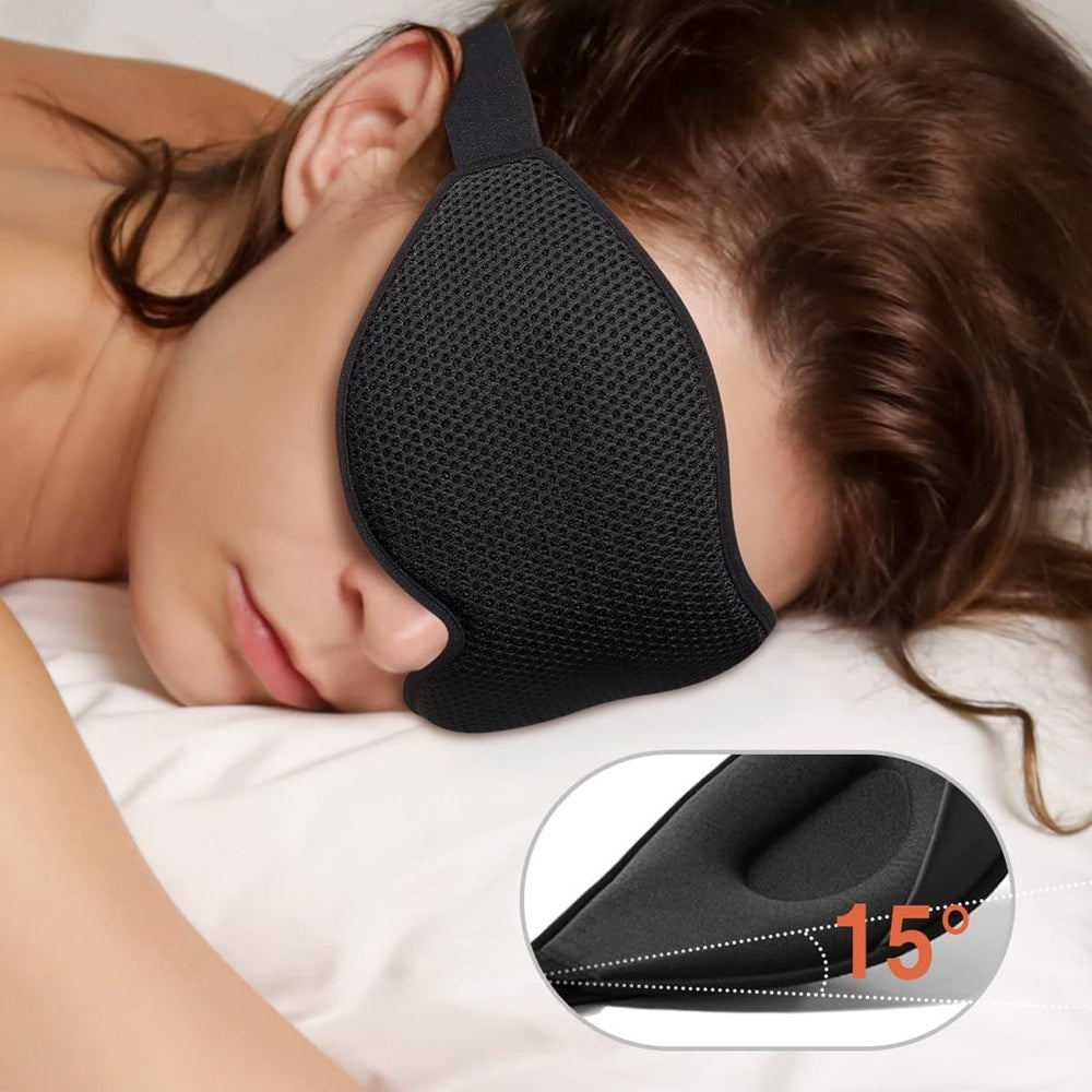 Schlafmaske Wozinsky MSS-11 Eyeshade Schwarz (4/8)