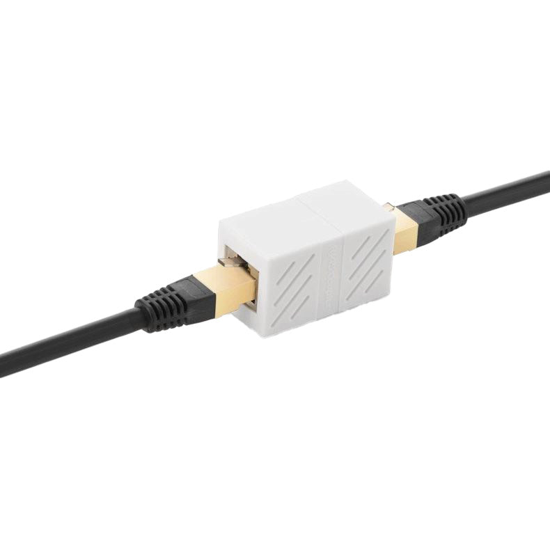 Stecker, RJ45-Netzwerkverlängerungskabel, Ugreen NW114 Ethernet, 8P/8C, Cat.7, UTP, Weiß