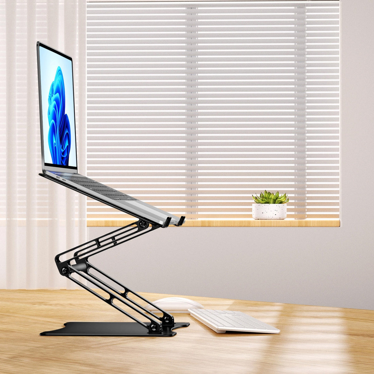 Laptop- und Tabletständer, Wozinsky WRS-CPY75DSB, Schwarz