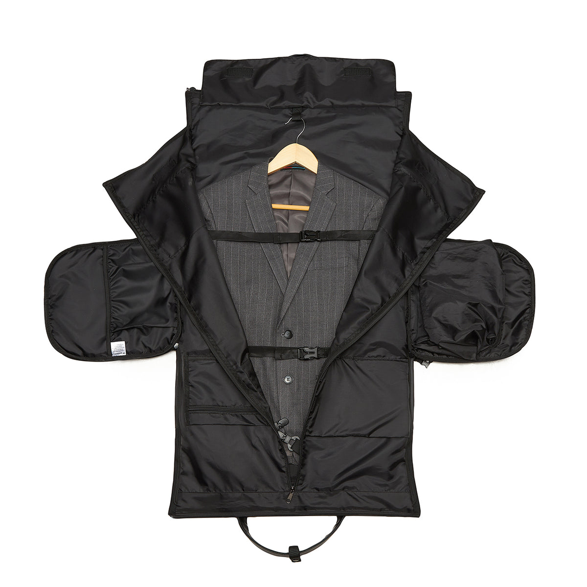 Reisetasche 45 l, Wozinsky Premium WO928Y8S, Schwarz