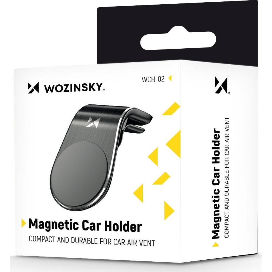 Magnetische Autohalterung für das Lüftungsgitter, Wozinsky WCH-02, Schwarz