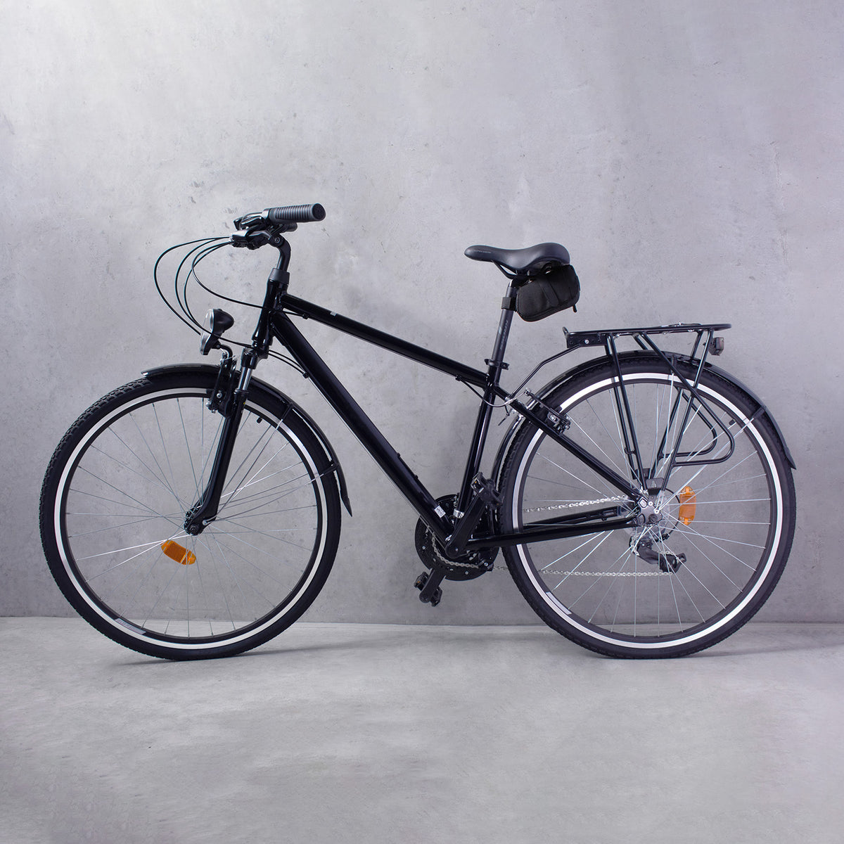 Fahrrad-Satteltasche 0,6 l, Wozinsky Active WBB8BK, Schwarz