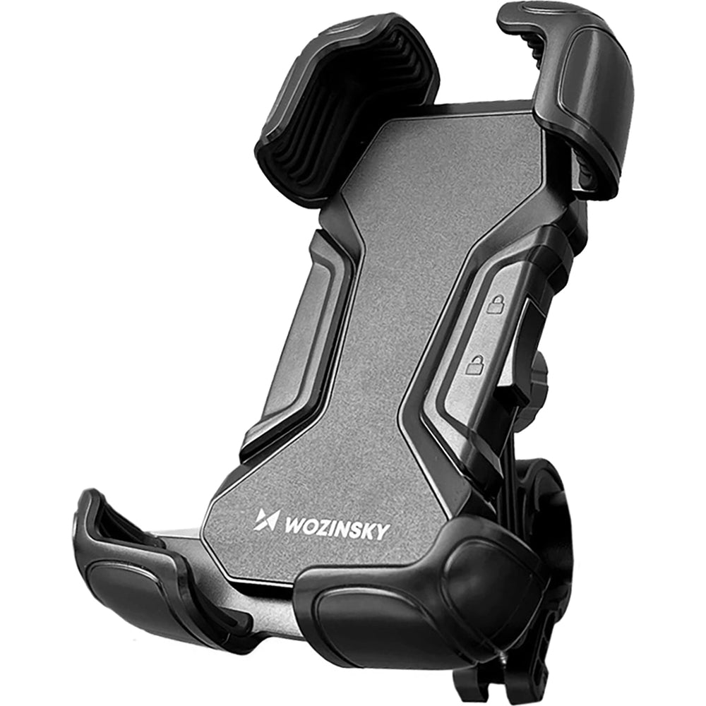 Fahrrad Handyhalterung für Smartphone für den Lenker, Wozinsky Active WBHBK6, Schwarz